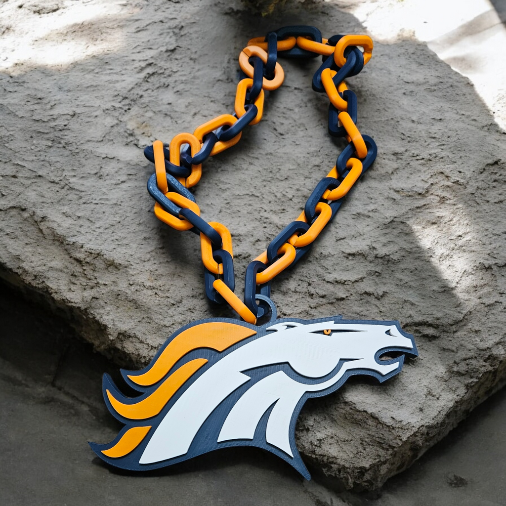Football Inspired Oversized Hype Chain