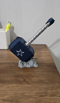 Football Inspired Mini Thor Hammer, Desk Display
