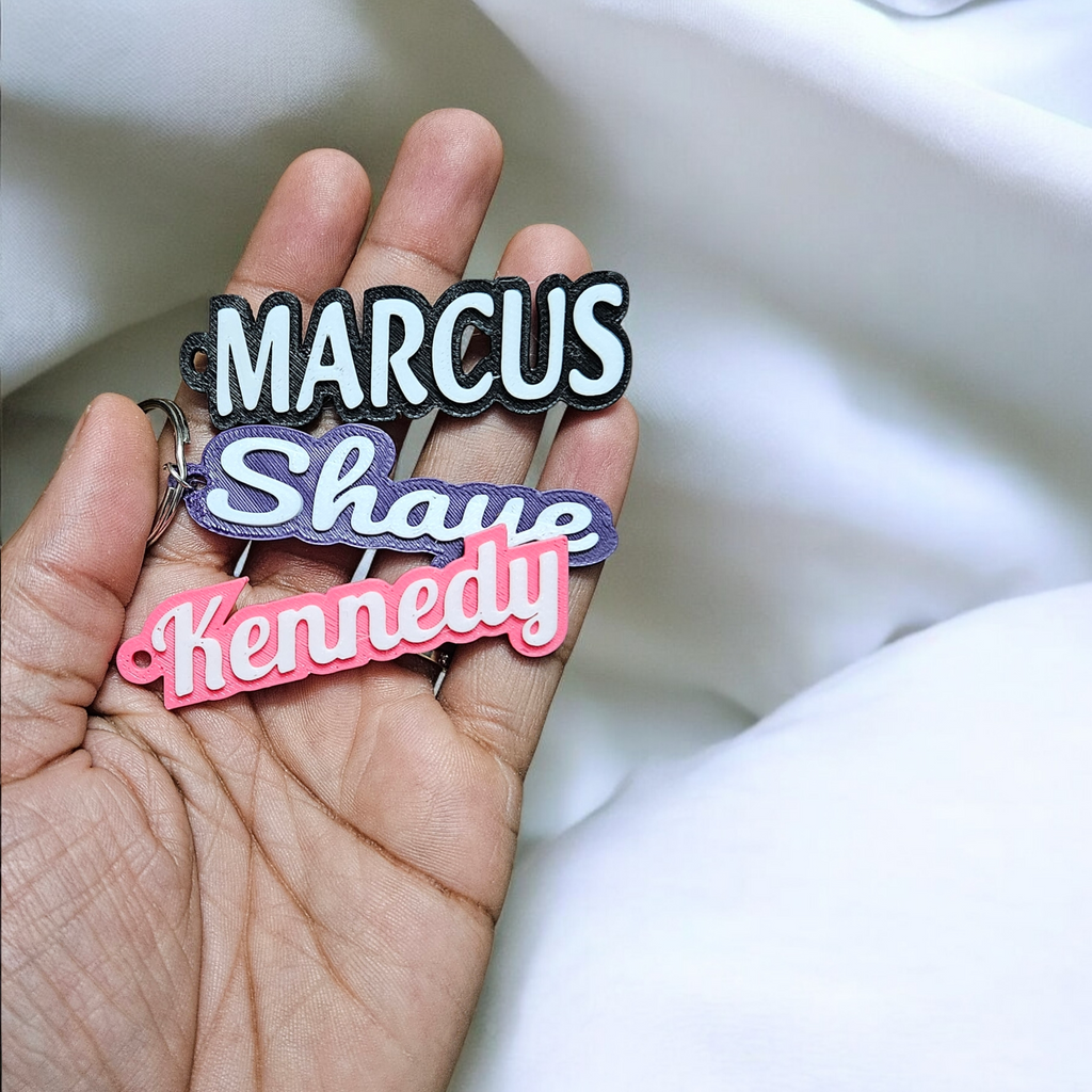 Personalized Name Keychain