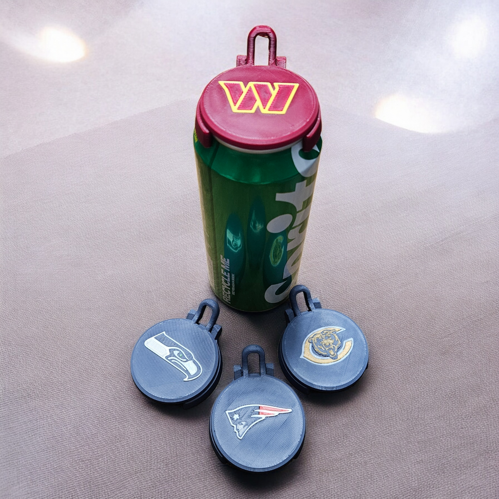 Sports Themed Can Covers