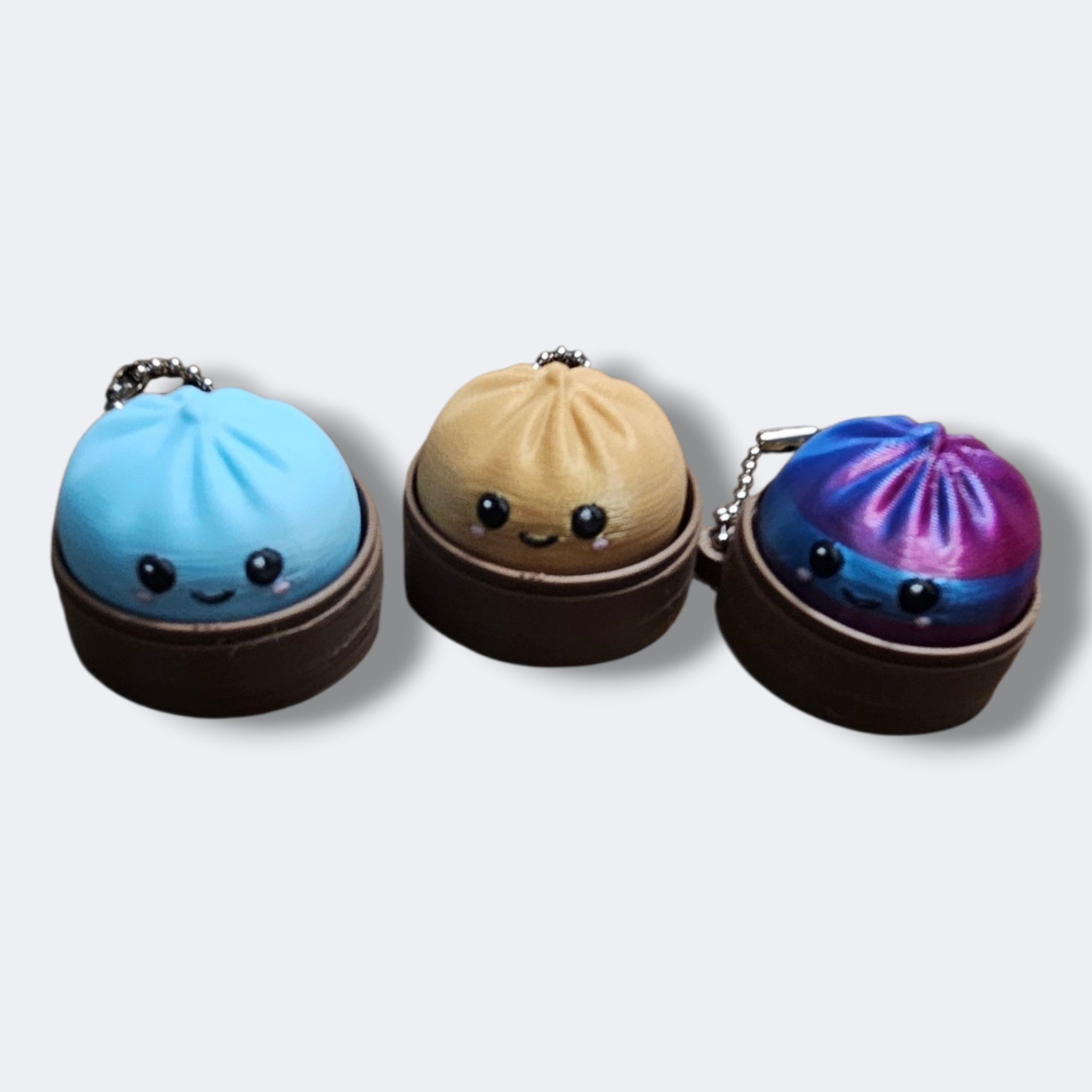 Dumpling Clicker Keychain