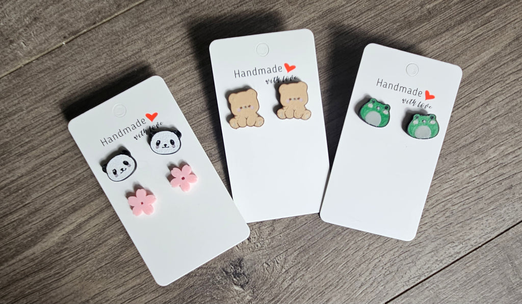 Kawaii Inspired Animal Earrings