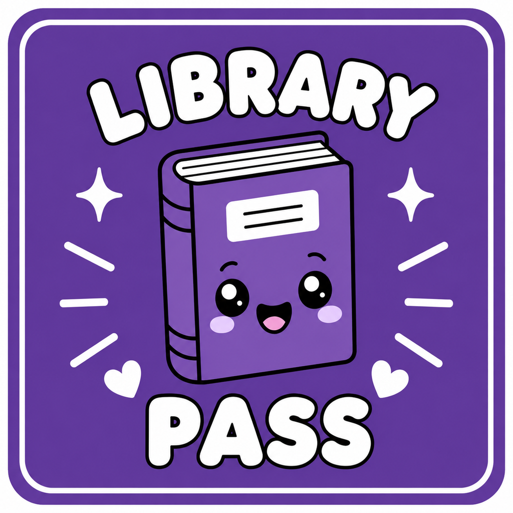 School Passes (Set of 6)