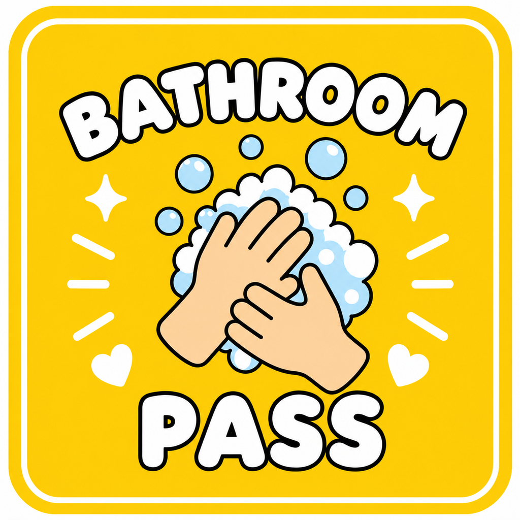 School Passes (Set of 6)