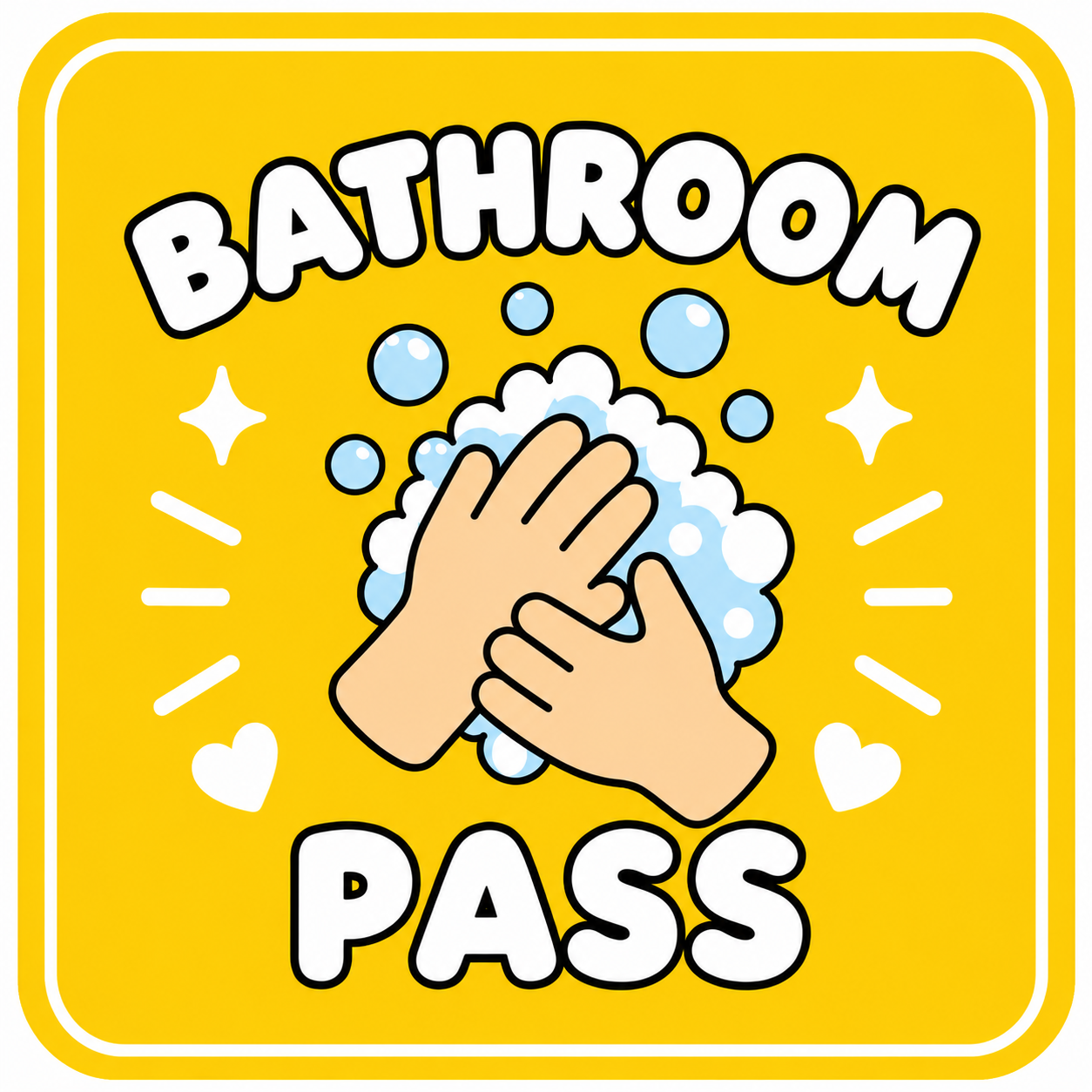 School Passes (Set of 6)