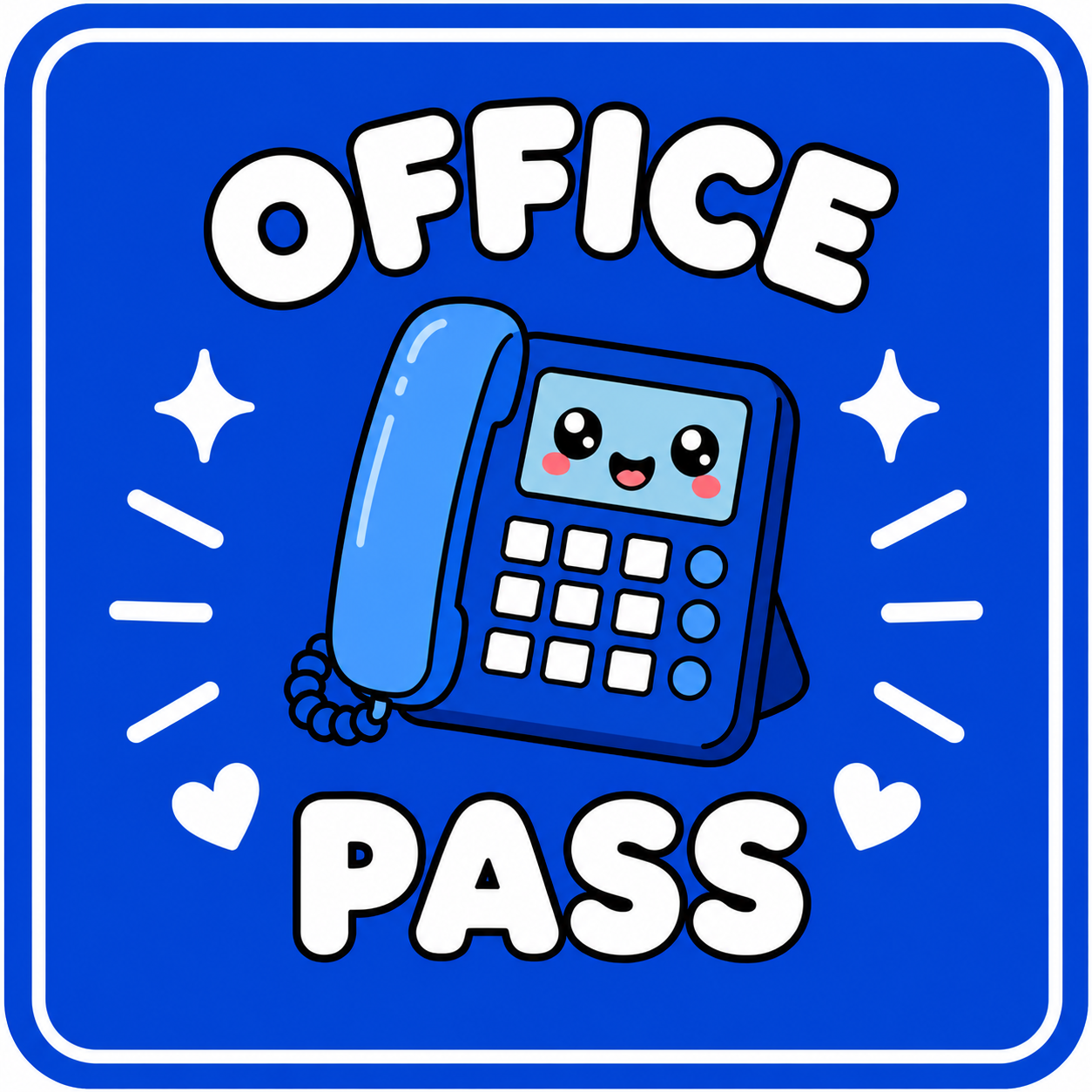 School Passes (Set of 6)