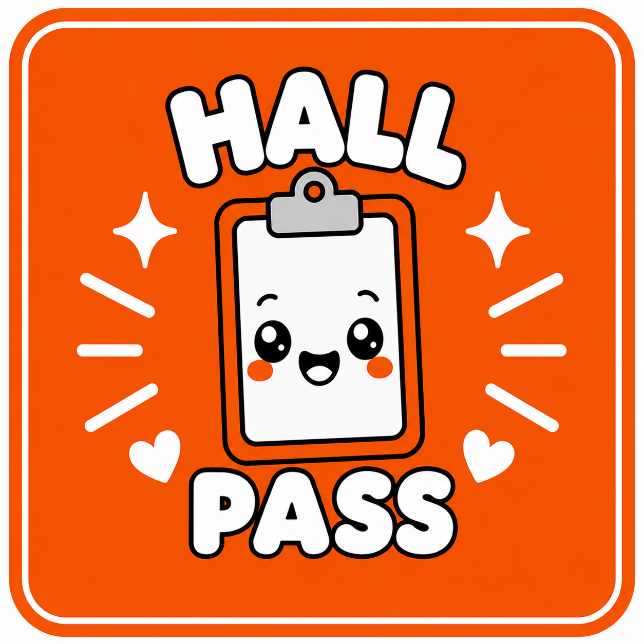 School Passes (Set of 6)
