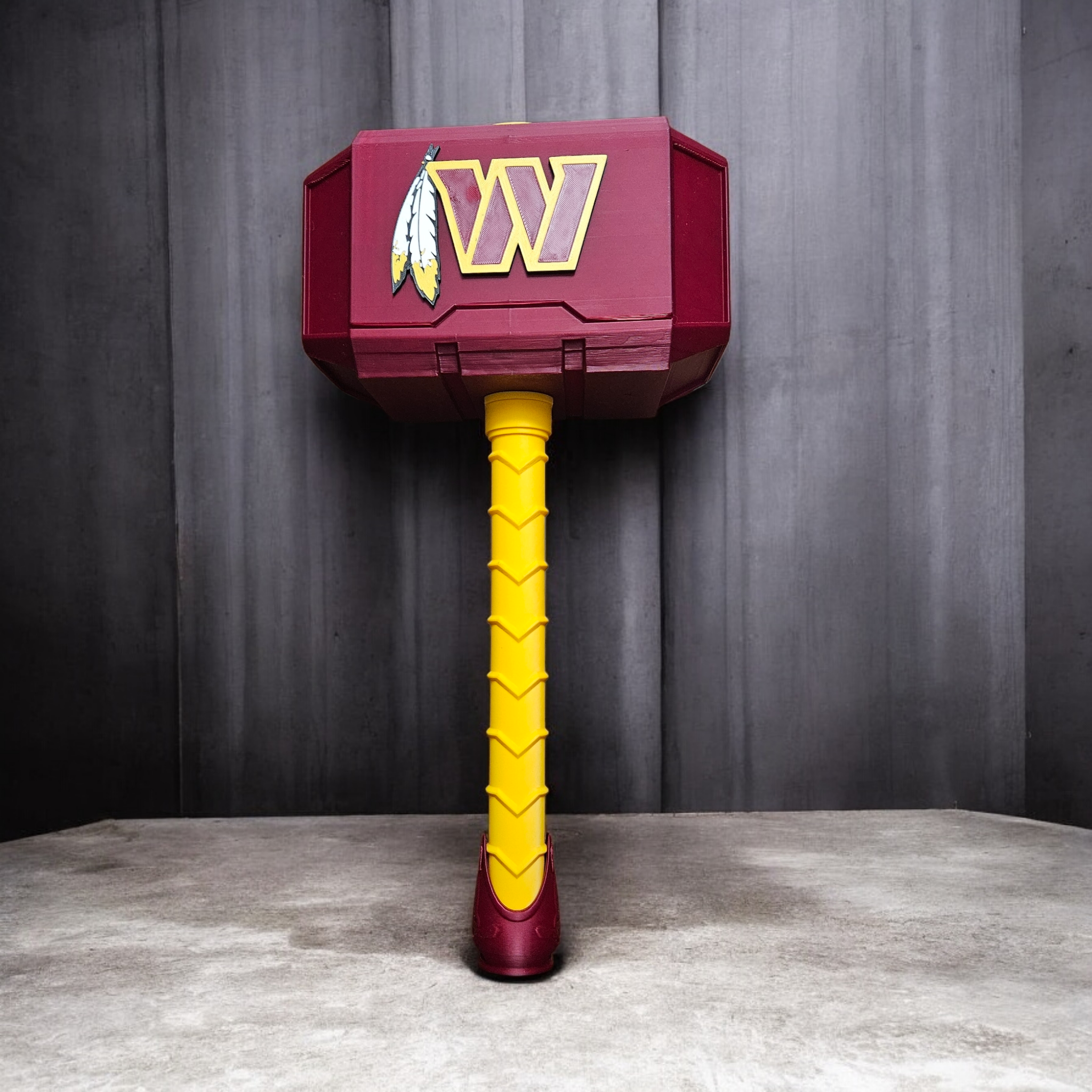 Football Inspired Thor Hammer