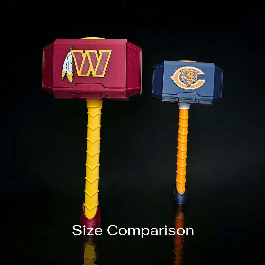 XL Football Inspired Thor Hammer