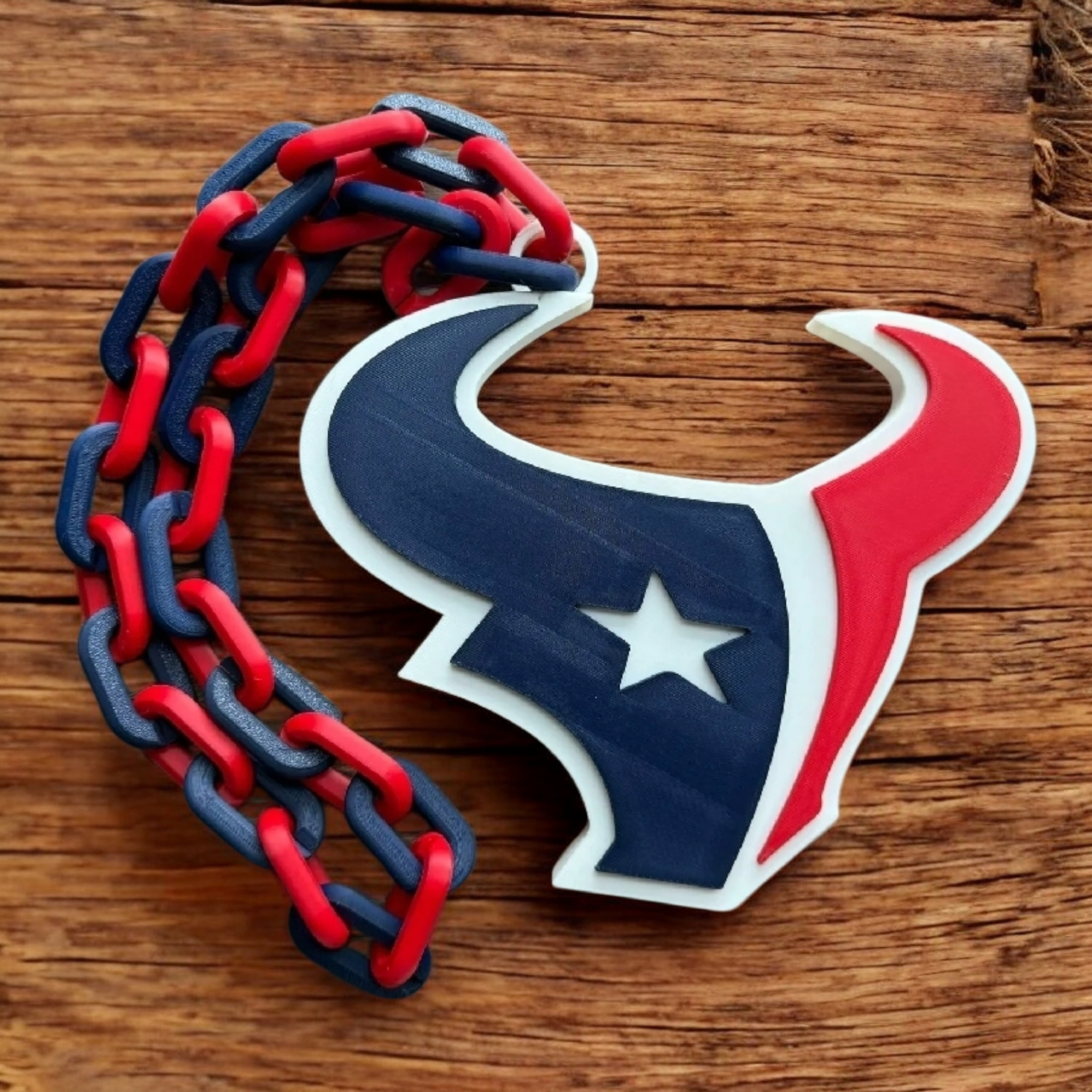 Football Inspired Oversized Hype Chain