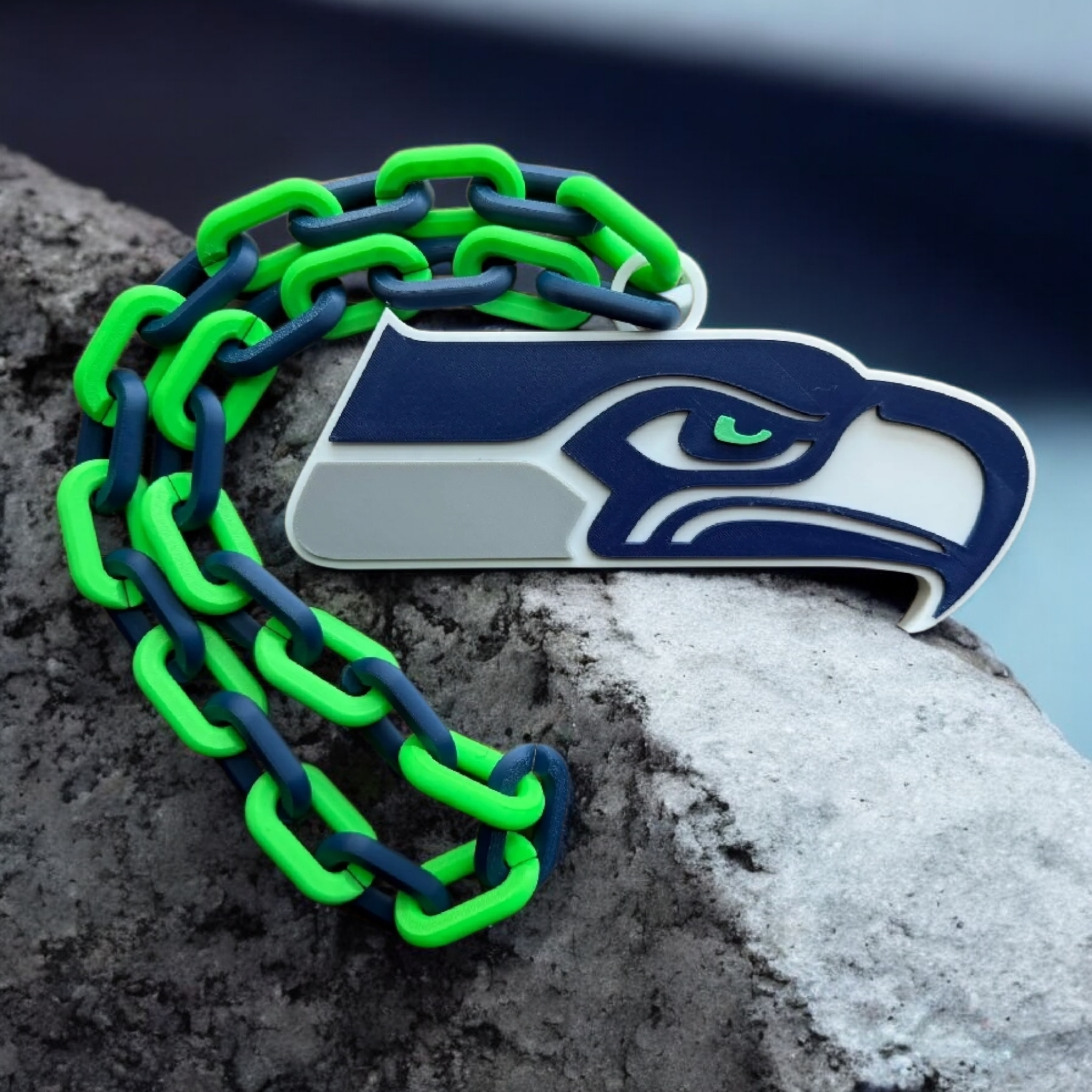 Football Inspired Oversized Hype Chain