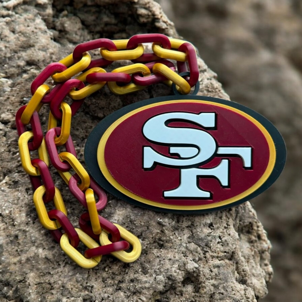 Football Inspired Oversized Hype Chain
