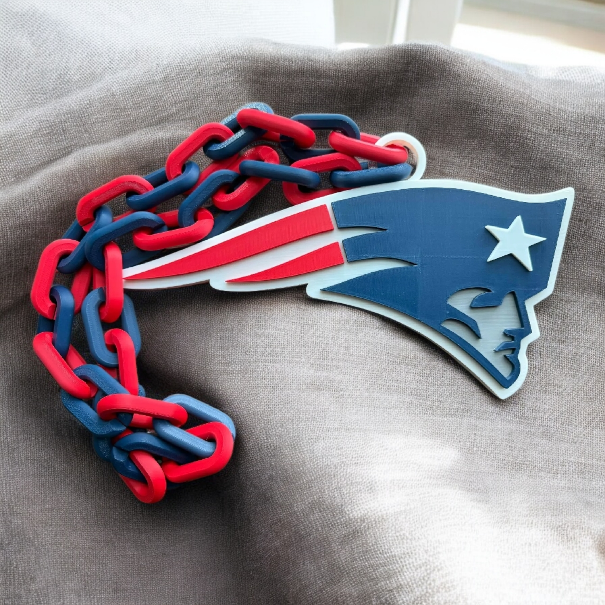 Football Inspired Oversized Hype Chain