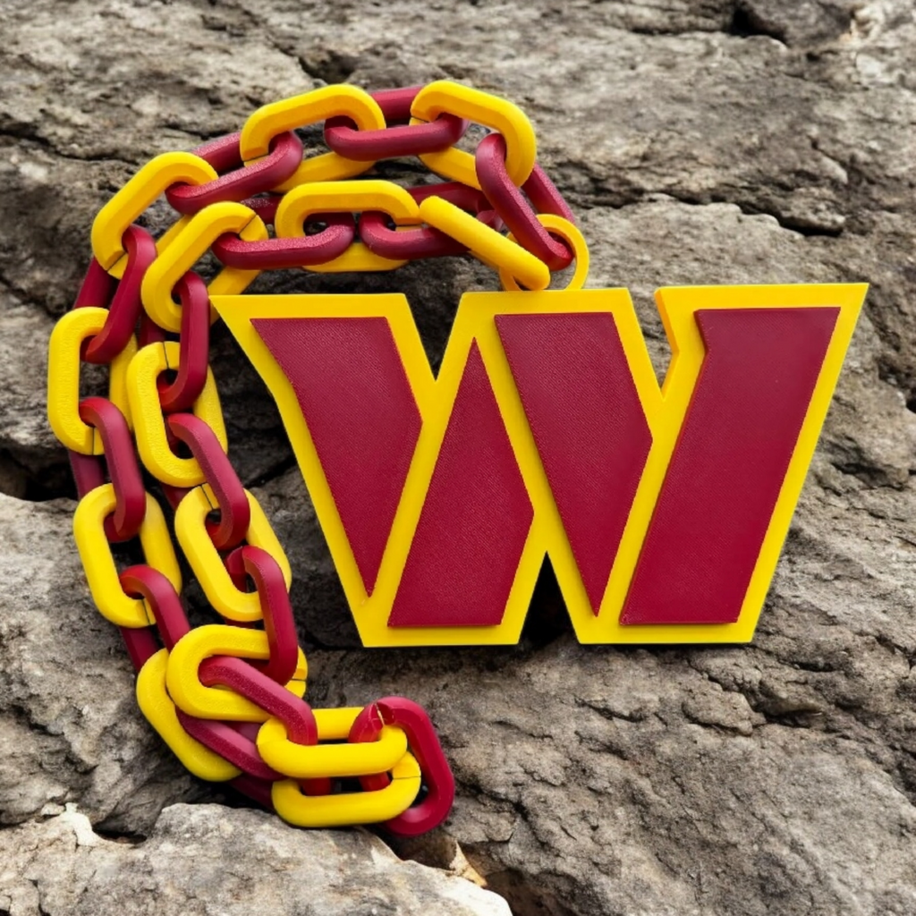Football Inspired Oversized Hype Chain
