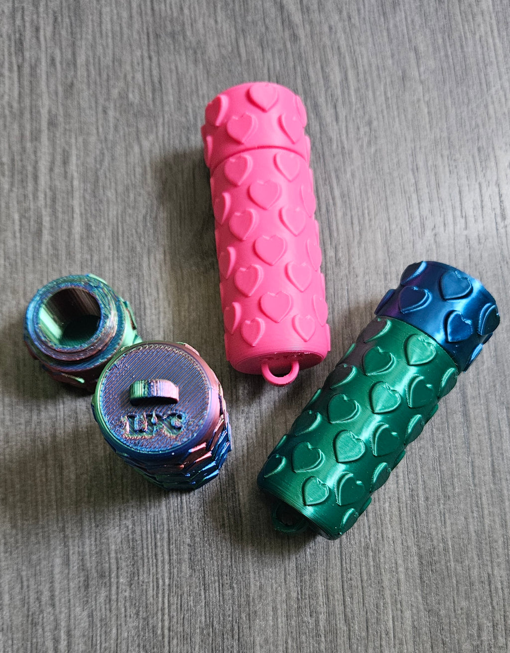 Hearts Chapstick Holder